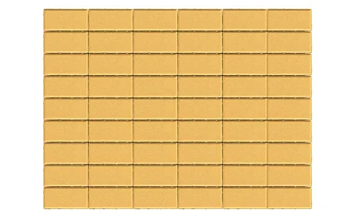 BRAER Тротуарная плитка Прямоугольник Песочный 200х100х60мм 12.96м2/пд купить в Санкт-Петербурге