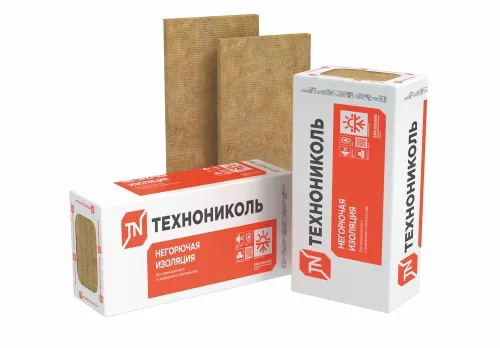 Утеплитель ТЕХНОФАС ПРОФ 100мм, 600х1200мм, 3 плиты, 2.16м2, 0.216м3 купить в Санкт-Петербурге