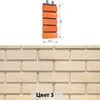 Гладкий кирпич №3 Гладкий кирпич №3