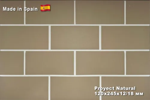Плитка тротуарная Proyect Natural Base 12х24.5х1.8 антислип 18шт/упак Exagres купить в Санкт-Петербурге