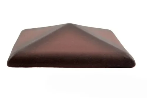 C57 Колпак для забора ольха ангоб тушевой 570х570 (посадка 510х510) ZG Clinker купить в Санкт-Петербурге