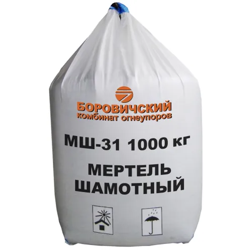 МШ-31 1000кг Мертель шамотный купить в Санкт-Петербурге
