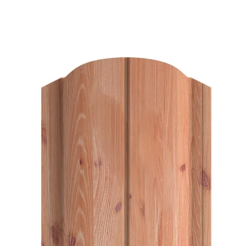 Штакетник МП ELLIPSE-O фигурный 0.45мм Ecosteel Texture {длины по списку} купить в Санкт-Петербурге
