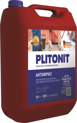 Антифриз 3л Добавка противоморозная PLITONIT купить в Санкт-Петербурге