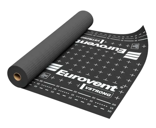Диффузионная мембрана Eurovent Vstrong 1.5х50м 75м2 купить в Санкт-Петербурге