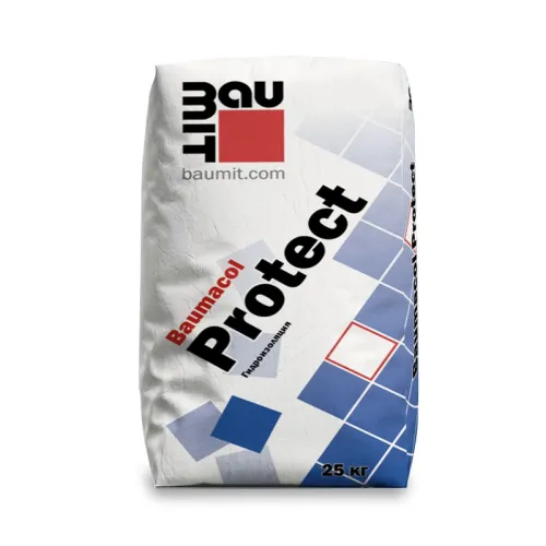 Baumit Baumacol Protect 25кг Гидроизоляция однокомпонентная бесшовная обмазочная купить в Санкт-Петербурге