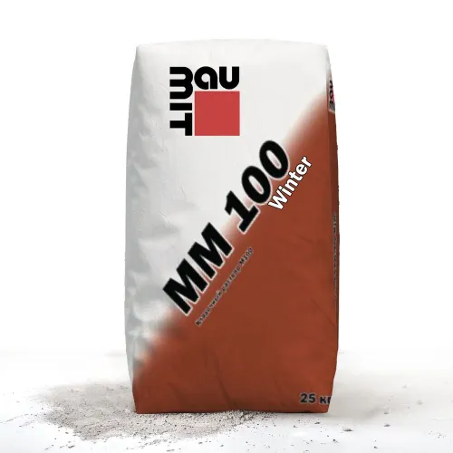 Baumit MM 100 Winter 25кг Раствор кладочный цементно-песчаный купить в Санкт-Петербурге