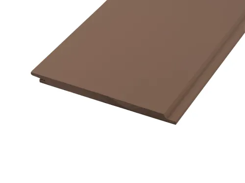 FIBRA PLANK Click Smooth Фиброцементный сайдинг 3000х200х10мм 0.6м2 8028 земельно-коричневый купить в Санкт-Петербурге