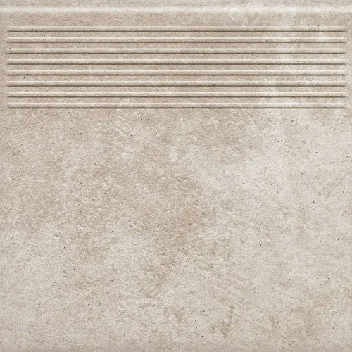 Ступень без капиноса с насечками Viano beige структурная 300х300х8.5мм Paradyz 13шт/уп купить в Санкт-Петербурге
