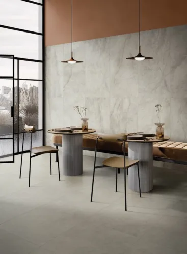 Керамогранит MicroCement 60x60x0.8 Светлый Греж нат. ректифицир. (5шт/уп/1.8м2) VitrA купить в Санкт-Петербурге