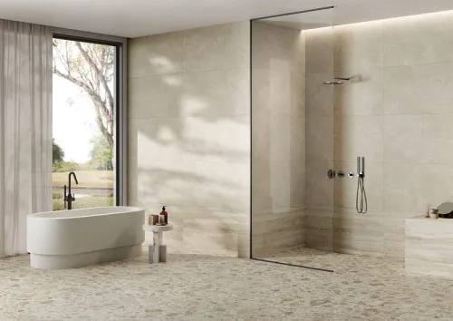 Керамогранит CityStone 120x60x0.8 Травертин Клауд нат. ректифицир. (2шт/уп/1.44м2) VitrA купить в Санкт-Петербурге