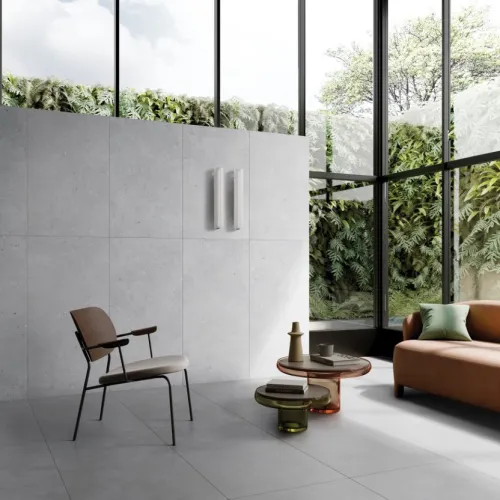 Керамогранит FlakeCement 120x60x0.8 Серый нат. ректифицир. (2шт/уп/1.44м2) VitrA купить в Санкт-Петербурге