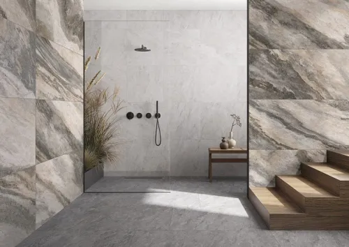 Керамогранит Quarstone 120x60x0.9 Белый нат. ректифицир. (2шт/уп/1.44м2) VitrA купить в Санкт-Петербурге
