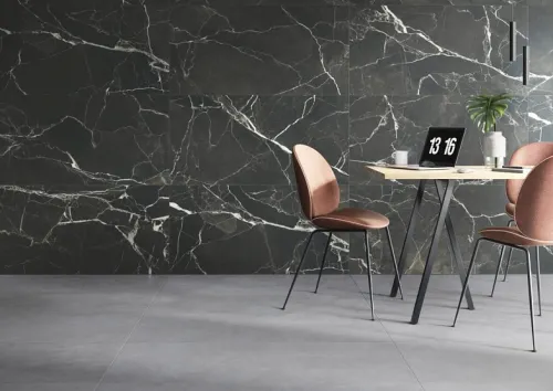 Керамогранит SilkMarble 120x60x0.9 Порто Неро нат. ректифицир. (2шт/уп/1.44м2) VitrA купить в Санкт-Петербурге