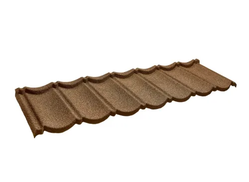 Черепица композитная 0.40мм 1340х420мм CM ROOF BOND COFFEE (кофе) купить в Санкт-Петербурге