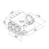 Коллектор металлический на 8 выходов KV 200/90x8 Provent купить в Санкт-Петербурге