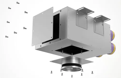 Коллектор металлический на 8 выходов KV 125/75x8 Provent купить в Санкт-Петербурге