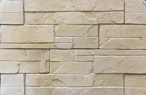 Искусственный камень Скалистый пласт слоновая кость 1.2м2 CraftStone купить в Санкт-Петербурге