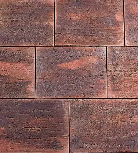 Искусственный камень Травертин 390х292мм красный 0.96м2 CraftStone купить в Санкт-Петербурге