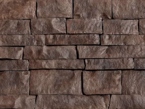 Искусственный камень Финнстоун коричневый 0.5м2 CraftStone купить в Санкт-Петербурге