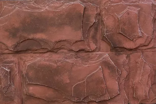 Искусственный камень Сланец 400х200мм красный 0.96м2 CraftStone купить в Санкт-Петербурге