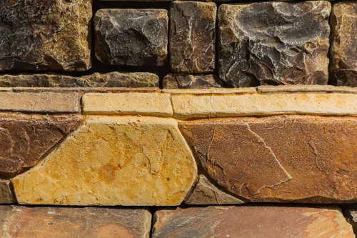 Бордюрный камень тротуарный фактурный 600х200х50мм CraftStone купить в Санкт-Петербурге