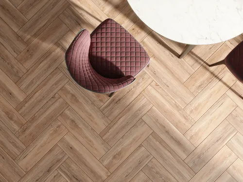Керамогранит Oakwood коричневый рельеф 18.5х59.8х0.75см 11шт/1.216м2/уп Cersanit купить в Санкт-Петербурге