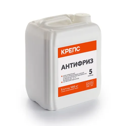 АНТИФРИЗ 5кг Добавка противоморозная КРЕПС купить в Санкт-Петербурге