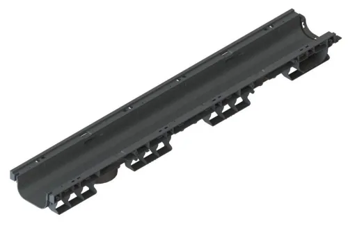 Лоток водоотводный PolyMax Basic ЛВ-10.16.08-ПП пластиковый стандартный борт 8010-М купить в Санкт-Петербурге
