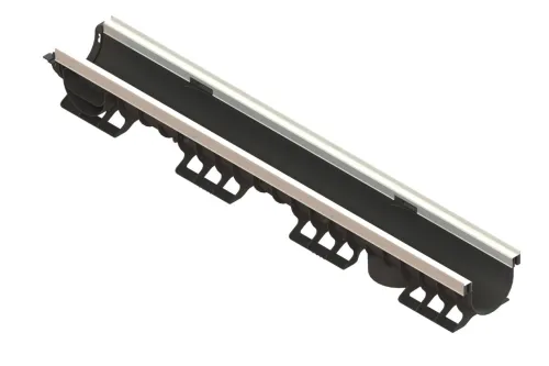 Лоток водоотводный PolyMax Basic ЛВ-10.16.12-ПП пластиковый усиленный 8027-М купить в Санкт-Петербурге