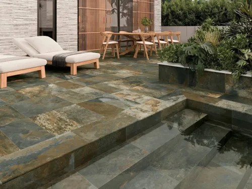 Керамогранит уличный Sinai Green Base C3/R11 Antislip 600х1200х20мм 1шт/уп TERRASLAB купить в Санкт-Петербурге