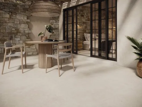 Керамогранит уличный Trevia Ivory Base C3/R11 Antislip 600х600х20мм 2шт/уп TERRASLAB купить в Санкт-Петербурге