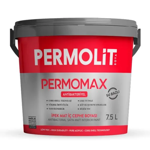 PERMOMAX 7.5л база 0P краска антибактериальная интерьерная шелк/мат PERMOLIT купить в Санкт-Петербурге