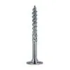 Упаковка шурупов конструкционных Finka Timber Screws CT 8.0x80TX40 голубой цинк, тарелка 50шт/уп купить в Санкт-Петербурге