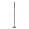 Упаковка шурупов конструкционных Finka Timber Screws CT 8.0x160TX40 голубой цинк, тарелка 50шт/уп купить в Санкт-Петербурге