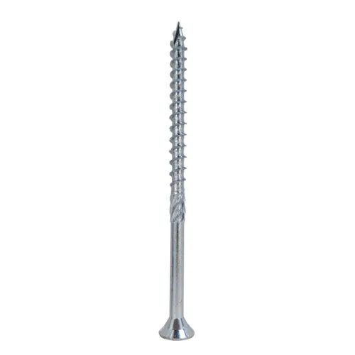 Упаковка шурупов конструкционных Finka Timber Screws CS 8.0x140TX40 голубой цинк, потай 50шт/уп купить в Санкт-Петербурге