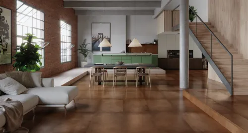 Плитка напольная клинкерная Cosmos Corten С1 60х120х0.92см матовая 2шт/1.44м2/уп Exagres купить в Санкт-Петербурге