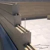 Шуруп для дерева 8х100 белый цинк широк.головка 50шт/уп HOLZTECHNIC/ROTHOBLAAS купить в Санкт-Петербурге