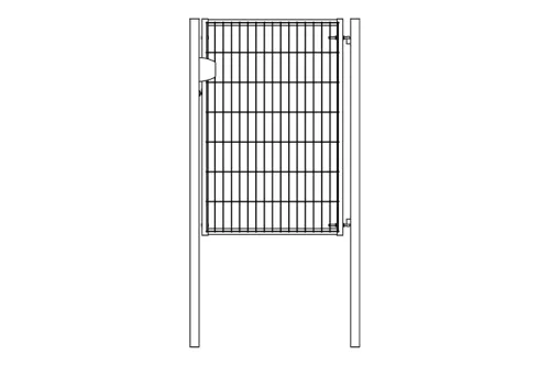Калитка Light NoLock 1530х1000мм 6005 темно-зеленый Grand Line купить в Санкт-Петербурге
