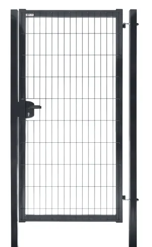 Калитка Medium New Lock 2030х1000мм 7024 темно-серый Grand Line купить в Санкт-Петербурге