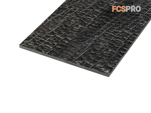 FCS Фиброцементный сайдинг Декор Вуд Клик 3000х190х10мм 0.57м2 Угольное купить в Санкт-Петербурге