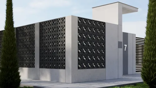 Блок архитектурный шлифованный Stone (Стоун)-50 LUX 250х250мм Nokkel купить в Санкт-Петербурге