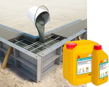 Sika ViscoCrete-200 1л Гиперпластификатор для высокопрочного бетона для ЖБИ купить в Санкт-Петербурге