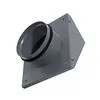 Решетка фасадная с колпаком STF 125G серый 7024 Provent купить в Санкт-Петербурге