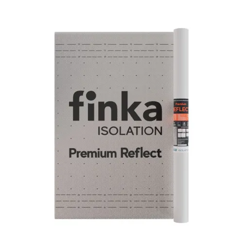 Теплоотражающая пароизоляция Finka Premium Reflect 150мкм 1.5х50м 75м2 купить в Санкт-Петербурге