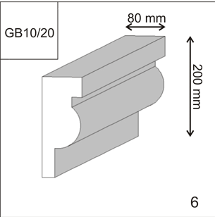 GB 10/20 Фасадный архитектурный декор