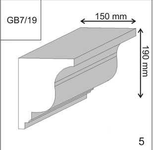 GB 7/19 Фасадный архитектурный декор