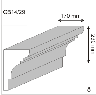 GB 14/29 Фасадный архитектурный декор